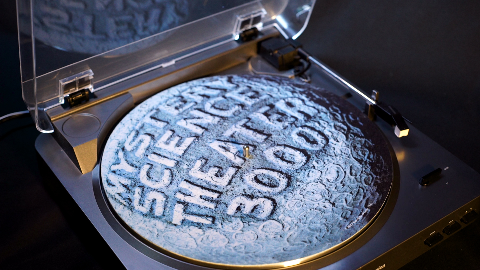 Mst3k Moon Logo Turntable Slipmat Mst3k Store